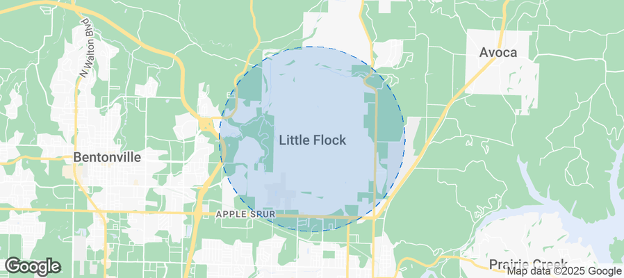 Little Flock Airbnb map